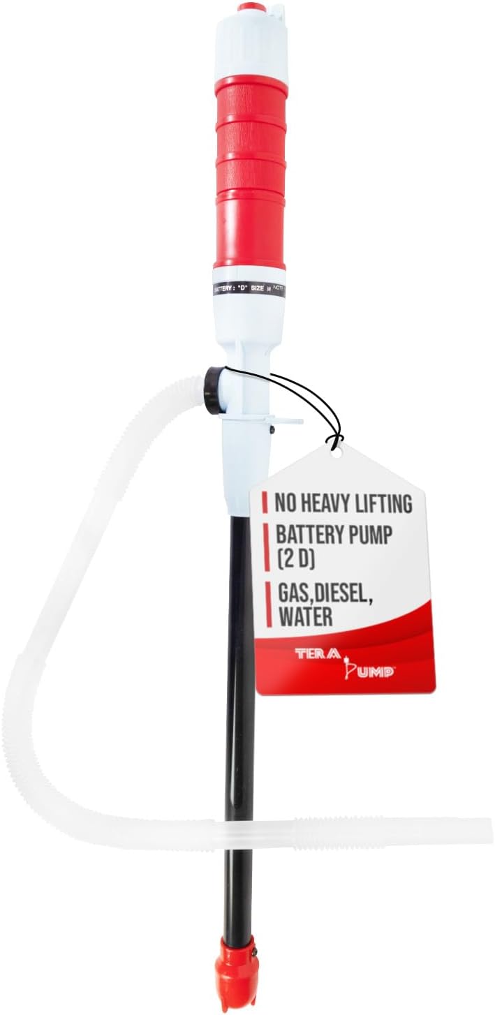 TERA PUMP Automatic Battery Powered Liquid Transfer Pump