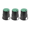 KVMORZE 3Pcs Electrical Splice Box, 6''Underground Electrical Junction Box