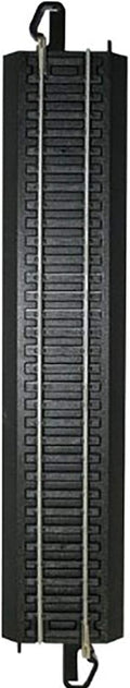 Trains 9" Straight Track Bulk 50Pk Steel Alloy - Roadbed HO Scale | Snap-Fit E-Z Track, 9” Straight Track - Bulk (50
