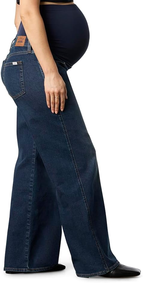Women's Maternity Comfort-Stay Wide Leg Jeans