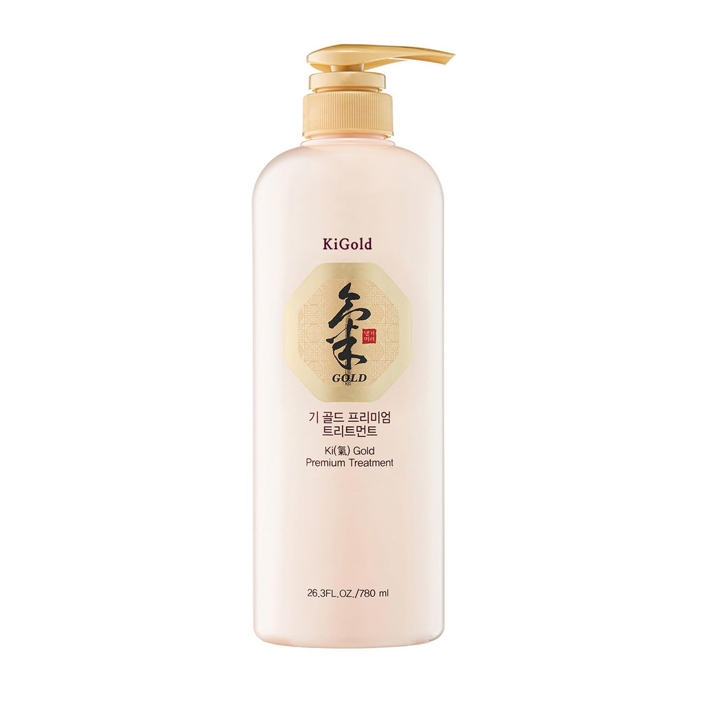 Ki Gold Premium Shampoo and Treatment Set, Promotes Healthy Hair Growth, Scalp Stimulant, Prevents Hair Loss, 26.3 FL