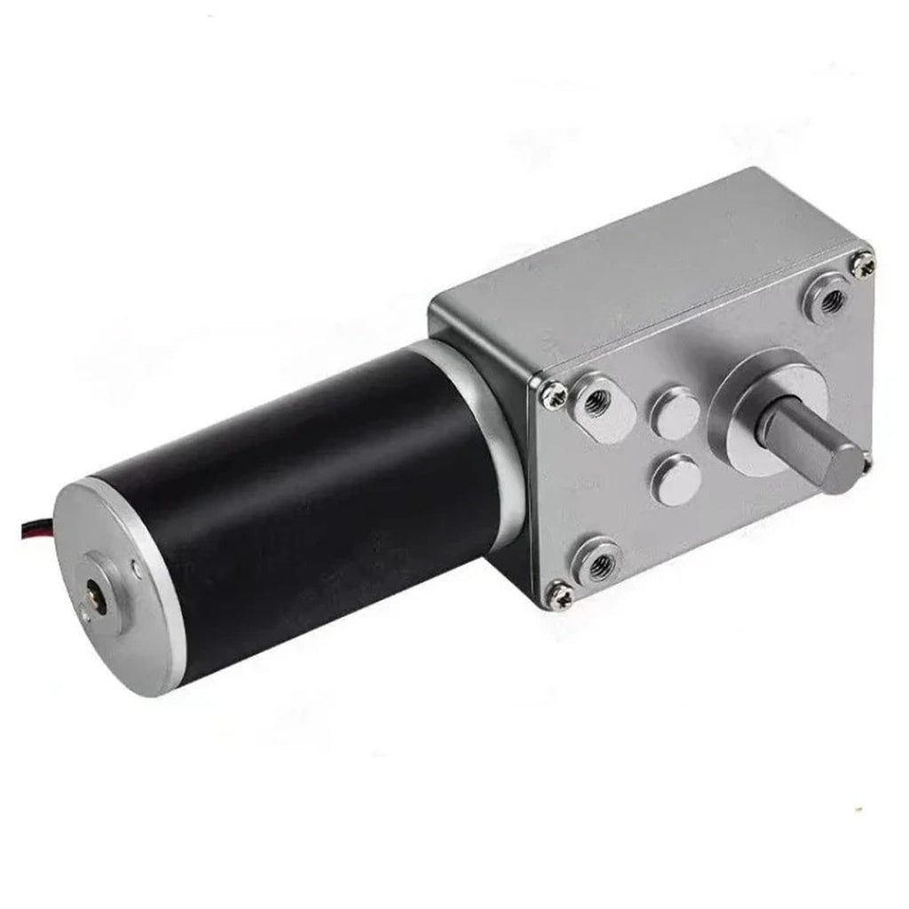 5840-31ZY DC 12V 24V Reduction Gear Motor Large Torque High Power 2-70kg 7RPM-470RPM Worm Reversed 1PCS(Only the Motor,260 RPM,12V)