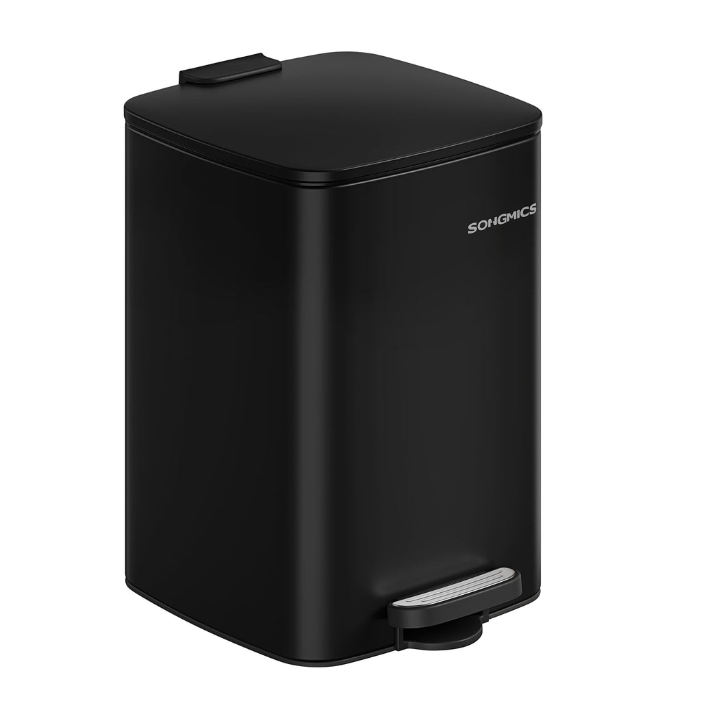 Kitchen Trash Can, 5.2-Gallon (20 L), Stainless Steel, Soft Close