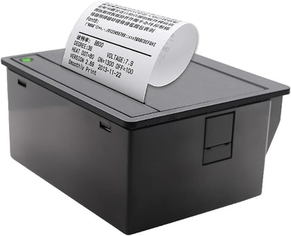 Thermal Printer, 80mm Embedded Thermal Printer Module with TTL+RS232+USB Connections Supports ESC/POS Commands 72mm