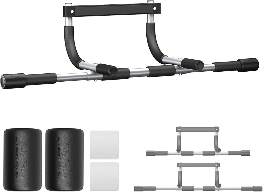 Pull Up Bar for Doorway,Multiple Levels Width Adjustable Pull Up Bar Accurately Match Wide and Narrow