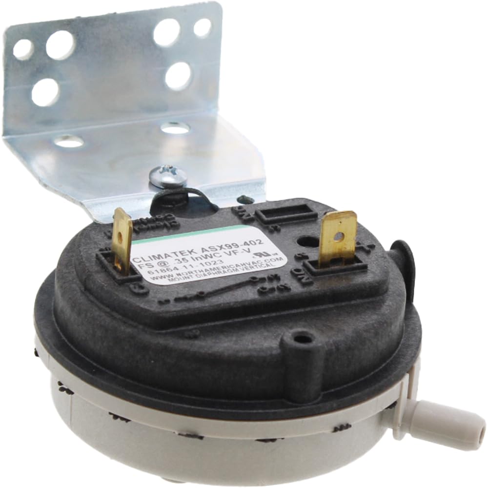 ClimaTek Furnace Air Pressure Switch - Replaces Rheem Gas 42-24335-02