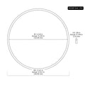 3 PK AS-252 Viton O-Ring, 75A 5-1/4" ID, 5-1/2" OD, 1/8" Width, Black