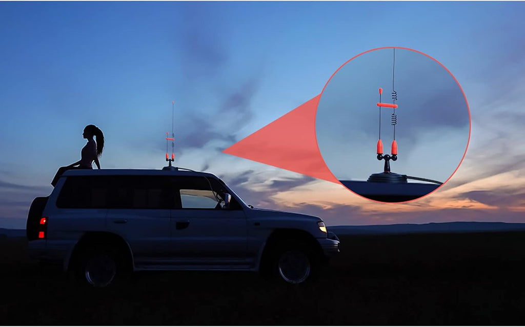 Heavy Duty Magnetic Mount Antenna, Dual Band VHF/UHF | Vehicle Home Base Antenna, PL259 Plug & 3.5inches Mag Base &