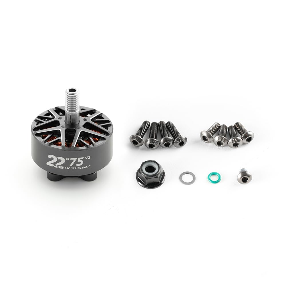 MAD BSC 2207.5 V2.0 1777KV 1999KV 2111KV Brushless Motor 6S Lipo for 5inch Propeller Freestyle Drones (2111KV)