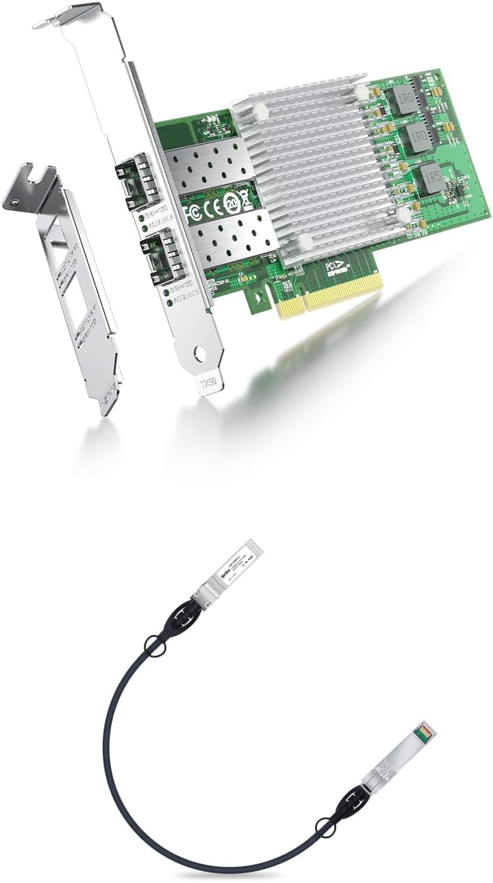 BCM-57810-2S + CAB-10GSFP-P0.5M