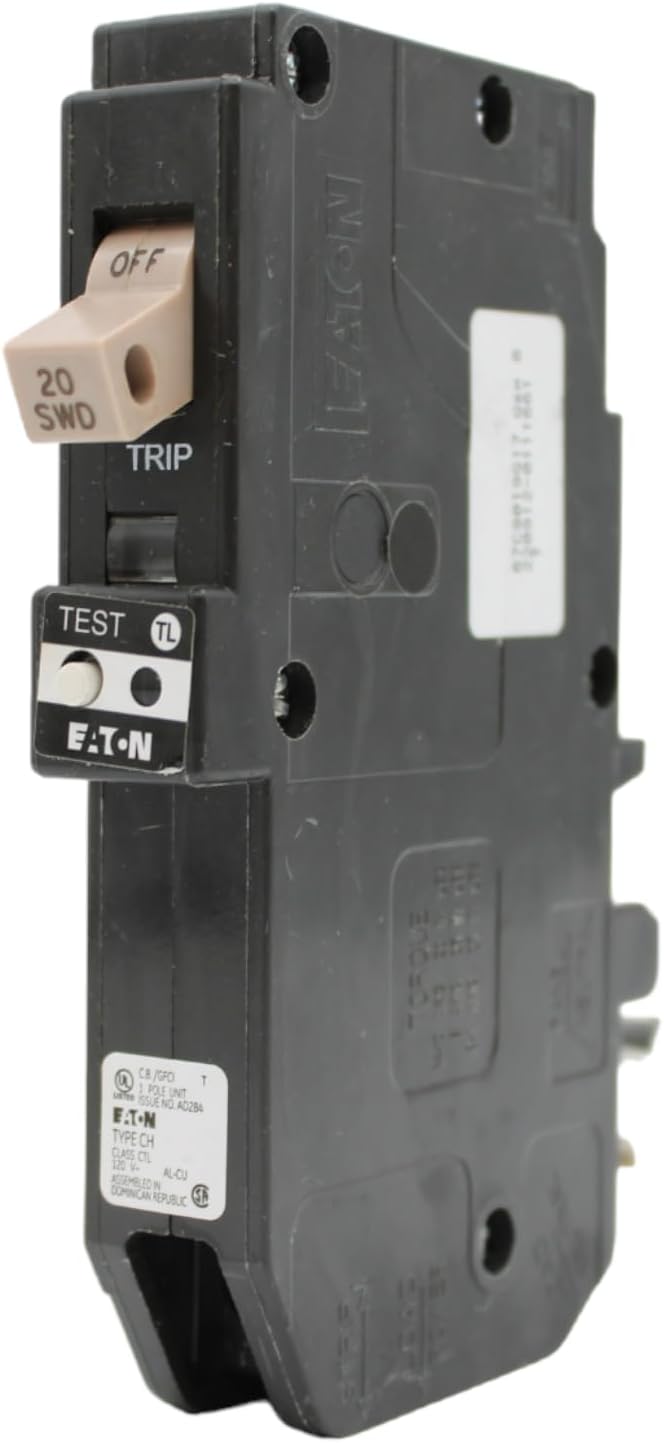 CHFP120GF 20A GFCI Circ Breaker - Quantity 1