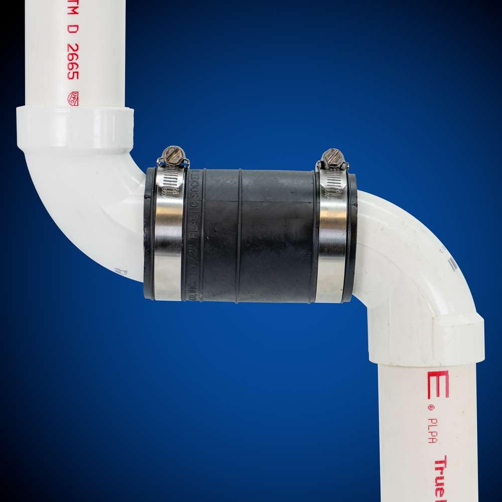 Fernco-. 1060-150 Rubber Flexible Socket Coupling 1.5 in.