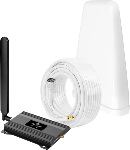 AT&T Cell Phone Signal Booster for 5G 4G LTE Band 12/17 | Up to 4000 Sq Ft Coverage for Home & Office | FCC Approved