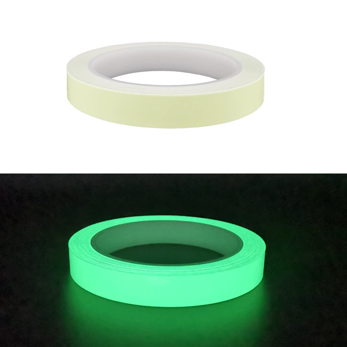 Glow in The Dark Tape, Waterproof Luminous Tape, 0.5'' x 33'