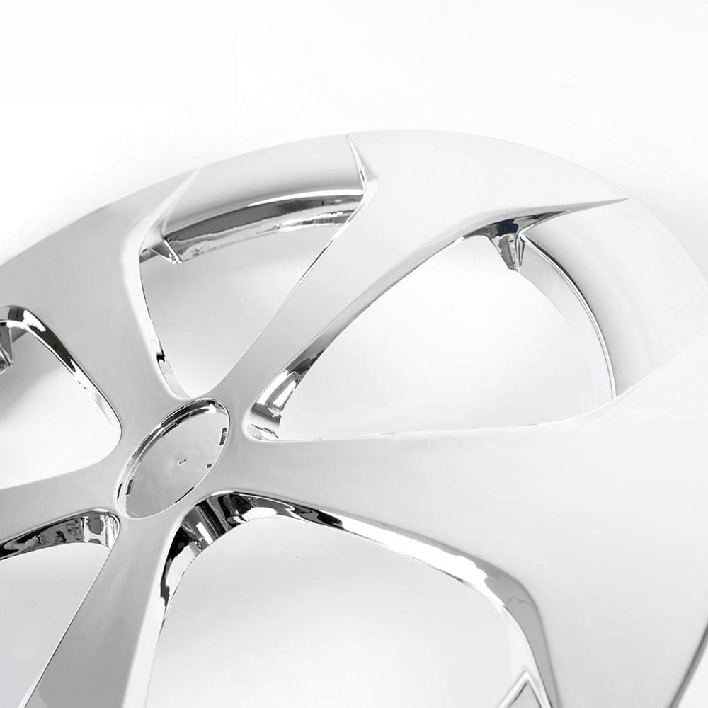 4PCS Wheel Center Caps, Silver