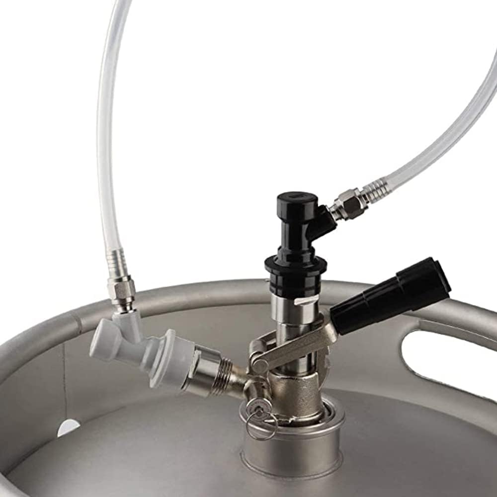Sankey Kegerator D Type Keg Coupler D Keg Tap Dispenser with Keg Coupler Adapter Ball Lock Conversion Kit Ball Lock