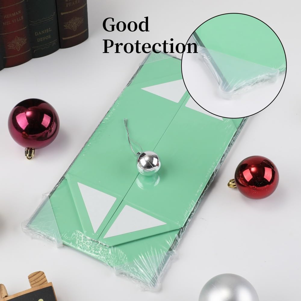 Green Large Magnetic Gift Box with Lid 13x11x5.3 In 1 Pack