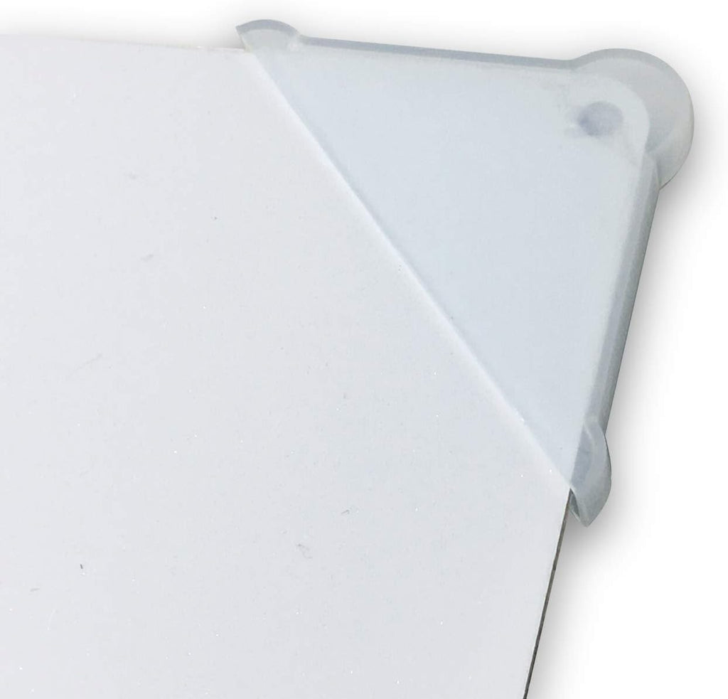 Triple Corner Protectors for Mirror/Glass/Metal Sheets Pack of 50PCS
