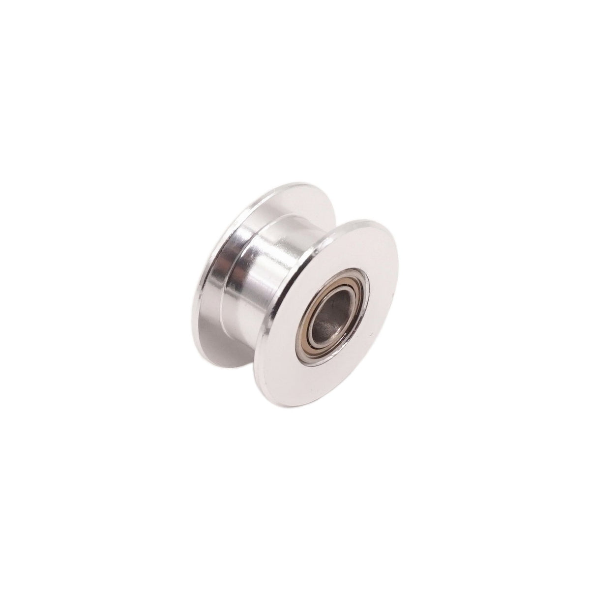 WINSINN GT2 Idler Pulley - 20 Toothless, 5mm Bore, for 6mm Width Timing Belt, Aluminum - Ideal for 3D Printers, CNC Machines (5-Pack)