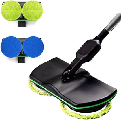 Cordless Electric Mop,Floor Scrubber and Polisher Machine,Spinning Cleaner Vacuum,Electric Mops for Floor