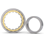 1Pcs NU206 Cylindrical Roller Bearing 30mm x 62mm x 16mm High Speed High Temperature Resistance Single Row Cylindrical Roller Bearing