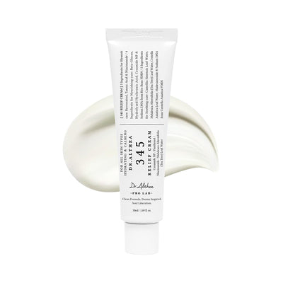 345 Relief Cream | Daily Face Moisturizer for Soothing Recovery and Blemish Care with PDRN & Niacinamide | Korean