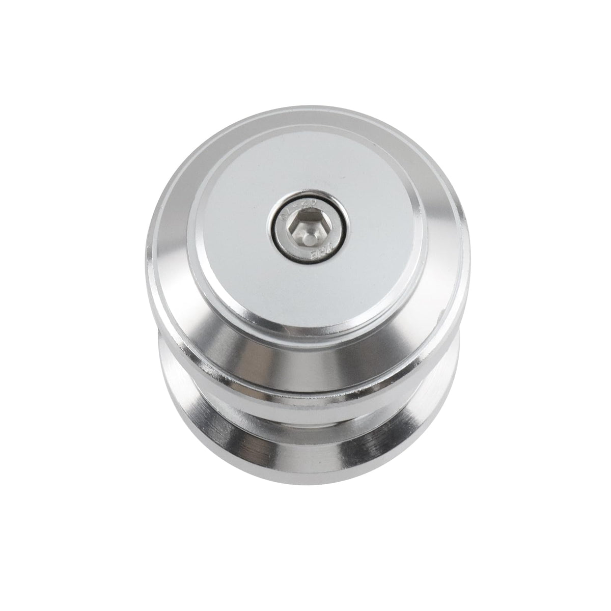 Bike Headset, 34mm 1-1/8" Threadless Bicycle Headset (Silver)