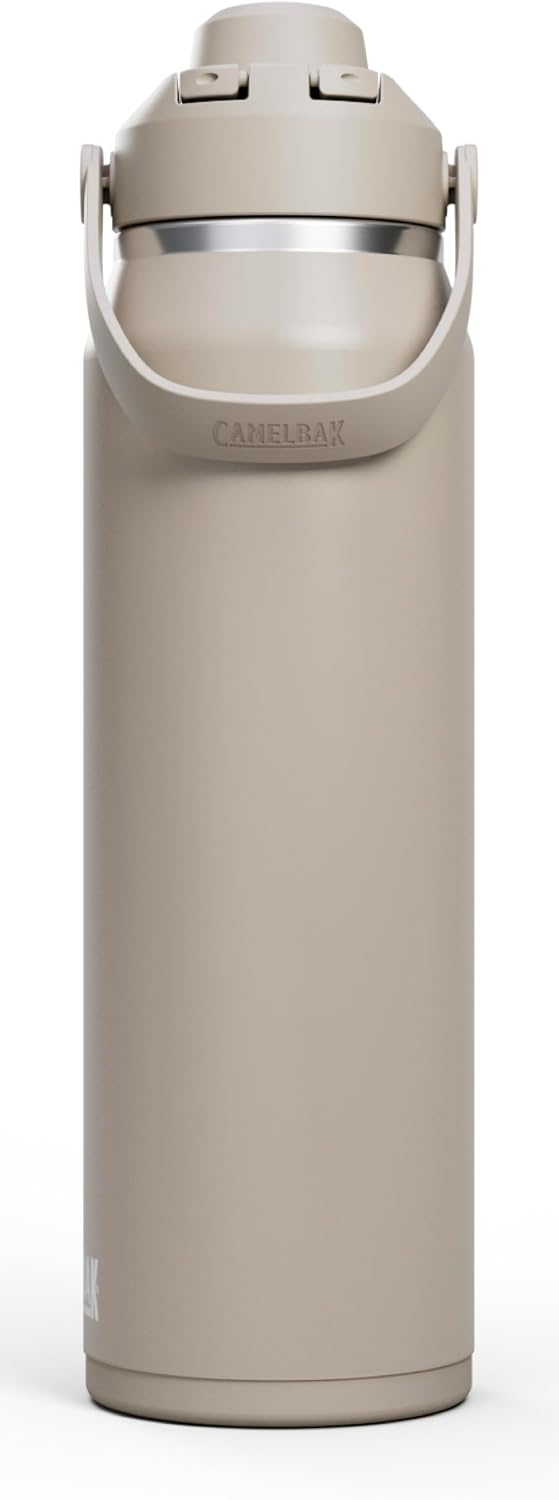 Thrive Chug Insulated Stainless Steel Water Bottle, Cold Retention with High Flow Lid for Everyday Hydration and