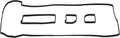 Engine Valve Cover Gasket Compatible with Ford Mazda Mercury Vehicle