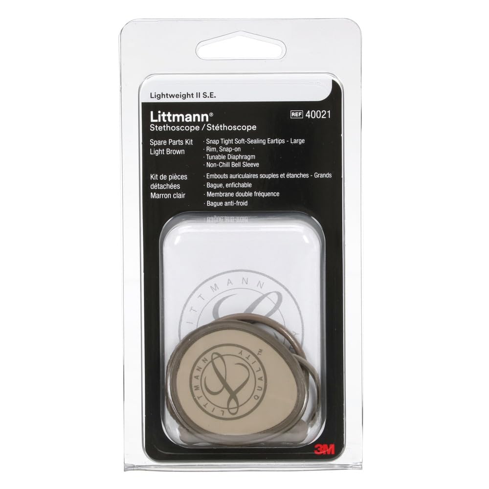 Littmann Spare Parts Kit for Lightweight II S.E., 40021, Light Brown