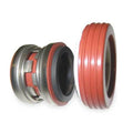 Shaft Seal, 5/8 in,Buna, Carbon, Ceramic
