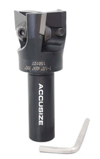 Accusize Indexable End Mill 1-1/2 in Dia 3/4 in Shank TPG32
