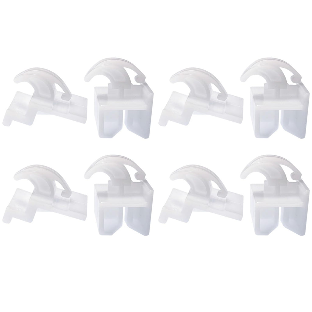3051162 3051163 Oven Front and Rear Drawer Glide Replacement - Pack of 4