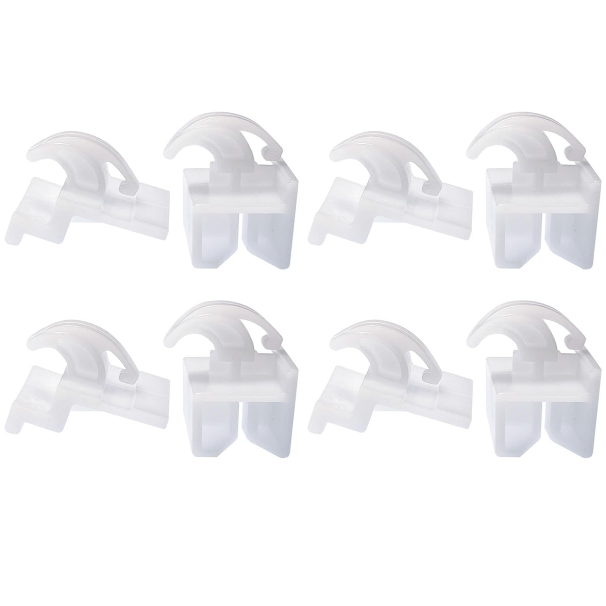 3051162 3051163 Oven Front and Rear Drawer Glide Replacement - Pack of 4
