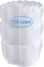 Air Pillows for Shipping 170 Count (20 Gallons) - 4x8" Pre-Filled Inflatable Air Cushions for Packing - Void Fill Air