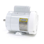Leeson Electric, 113582.00, .75HP, 3450RPM, 1PH, 115V;208V;230V, 56C Frame, C-Face Flange, Foot Mount, TEFC, Washdown Duty Motor