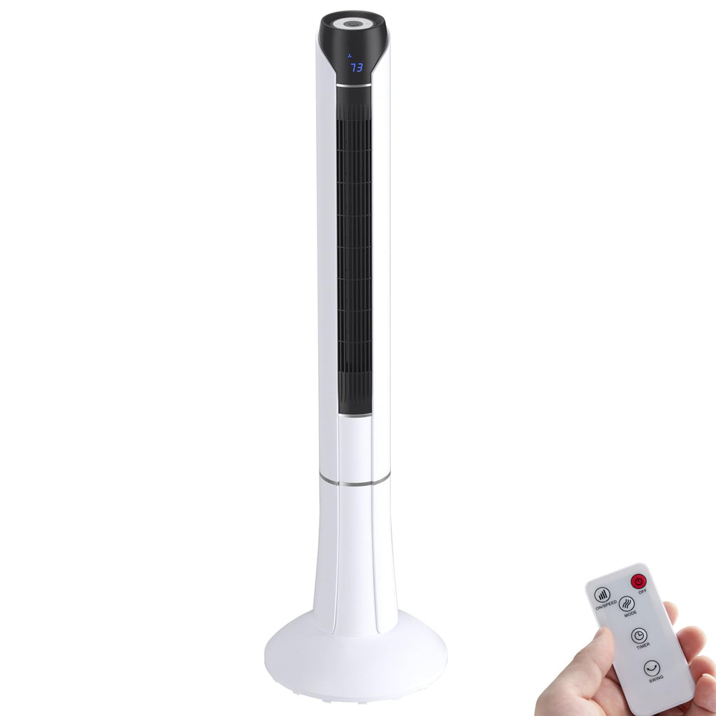 Tower Fan 48 Inch, 80° Oscillating Fan with Remote Control