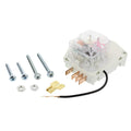 Refrigerator Defrost Timer Control W10822278-8 Hour 21 Min 4-Wire DIY Replacement Part (White)