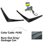 Fit 2015-2023 Dodge Charger SRT Front Bumper Canards Painted #VAE