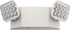 Lithonia Lighting Basics LED Emergency Light, Adjustable Heads 120/277V 2Pk