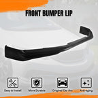 Front Bumper Lip Spoiler for 13-15 Honda Civic Sedan, Unpaint, Modulo Style