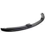 Fit 2007-2011 BMW E82 Front Bumper Lip H-Style PU Black