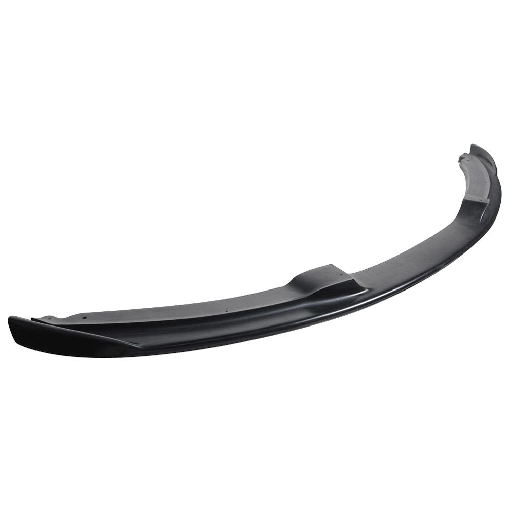 Fit 2007-2011 BMW E82 Front Bumper Lip H-Style PU Black