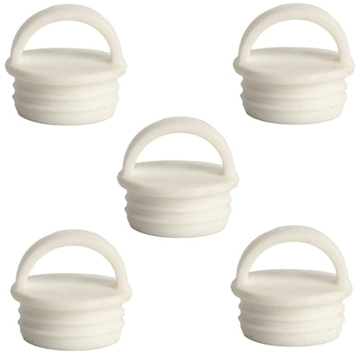 5 Pack Mop Bucket Drain Plug Replacement Sink Hole Stopper with Grips End Cap Cover for Mop and Bucket with Wringer