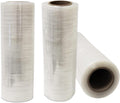 24 Rolls 18" x 1500 FT Pre-Stretched Stretch Wrap 33 Gauge (80G Equivalent) Clear Hand Shrink Pallet Wrap Film for