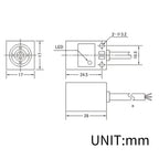 Lzcdelyxiao TL-Q5MC1 NO NPN Inductive Proximity Sensor Switch 5Pcs