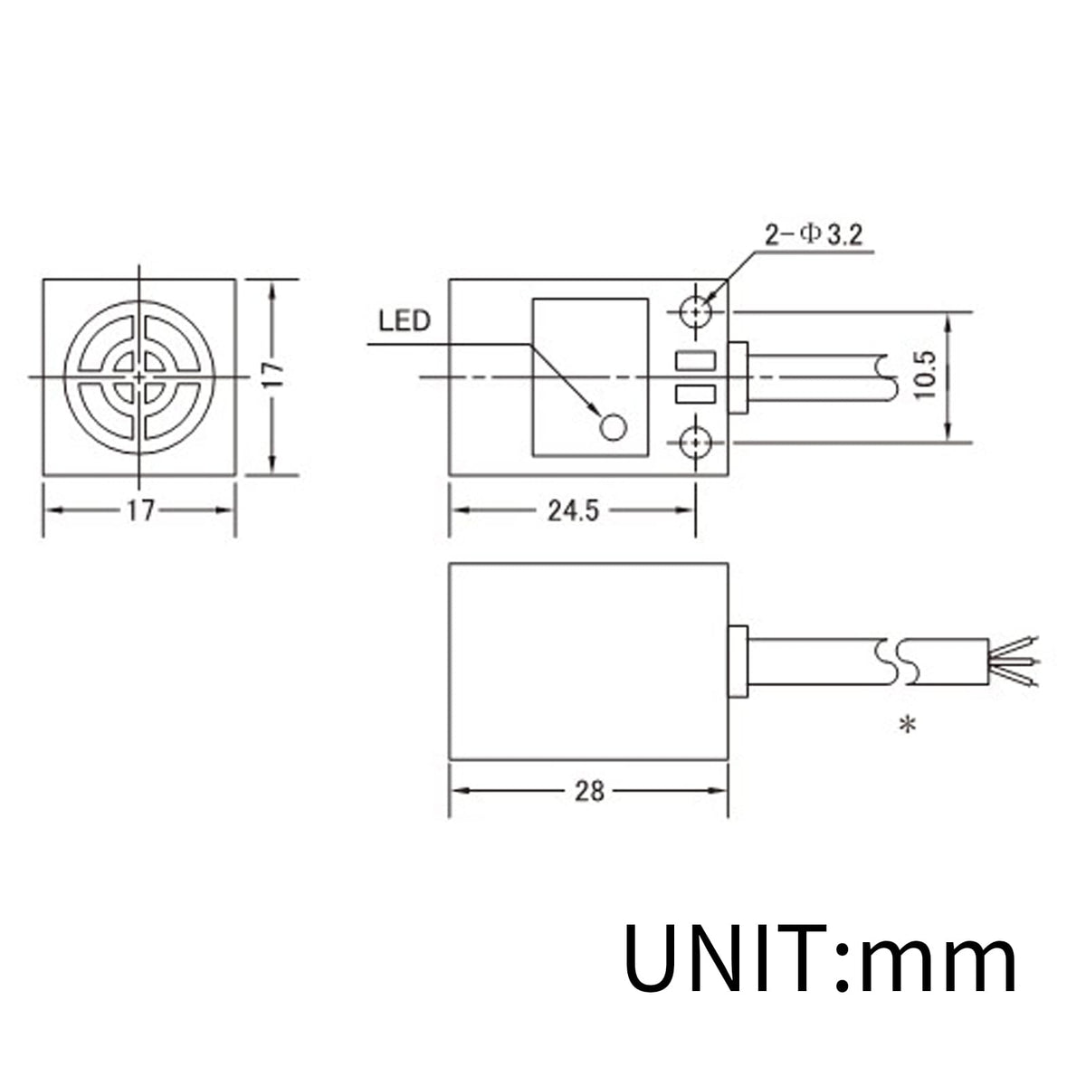 Lzcdelyxiao TL-Q5MC1 NO NPN Inductive Proximity Sensor Switch 5Pcs