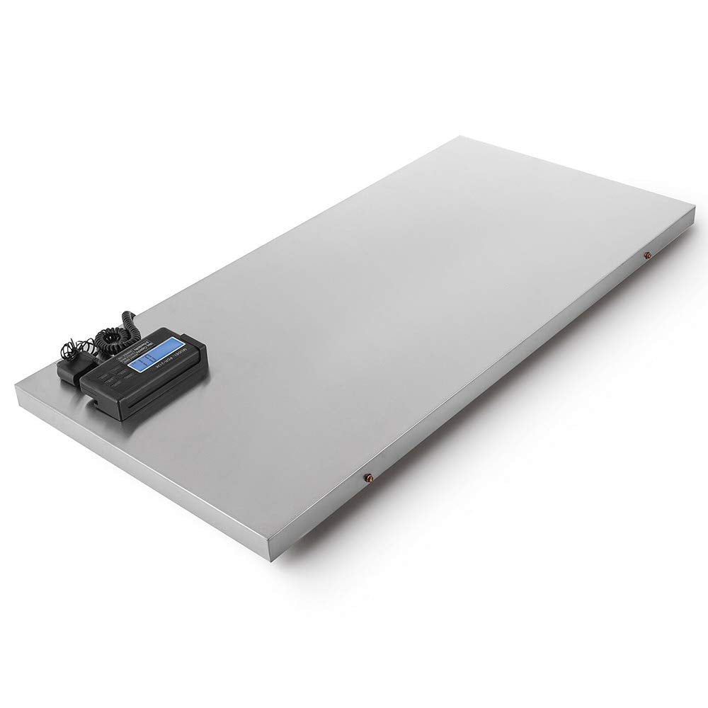 440lb Digital Livestock Vet Scale, Digital Pet Scale for Dog Sheep Pig Goat, Heavy-Duty Platform Scale, Animal Scale