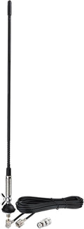 CB 27MHz Truck Fiberglass Antenna Anti-Vibration with 13.1ft PL259 Cable Compatible with Galaxy Uniden Bearcat Cobra