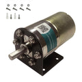 Bringsmart DC 12V 200rpm Gear Motor with Bracket Centric Shaft 37mm Gearbox